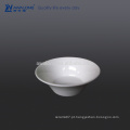 Logo Customized Deep White Bowl, Cerâmica Bowl Para Atacado